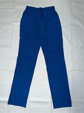 Smart Scrubs Cobalt Blue Elastic Waist Scrub Pants